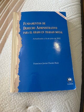 Fundamentos de Derecho Administrativo para el G...