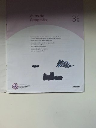 Atlas de Geografía 3 ESO Santillana