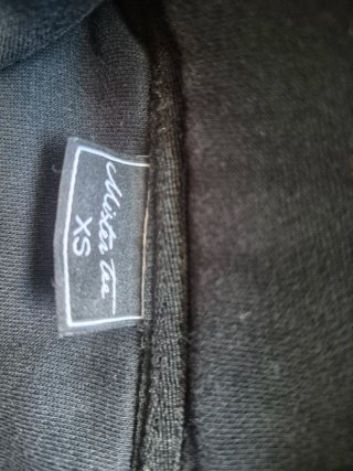 Sudadera Negra Pray Talla XS