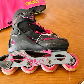 Patinete niño y patines talla 39
