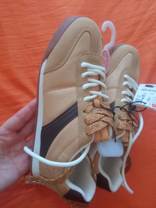 Zapatillas Lefties Beige/Marrón Talla 36