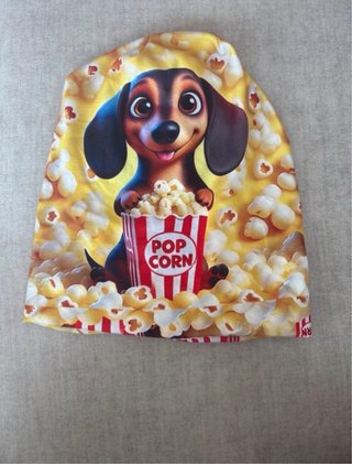 Disfraz de Palomitas Gorro y Pendientes