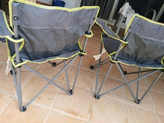2 Sillas Plegables Camping