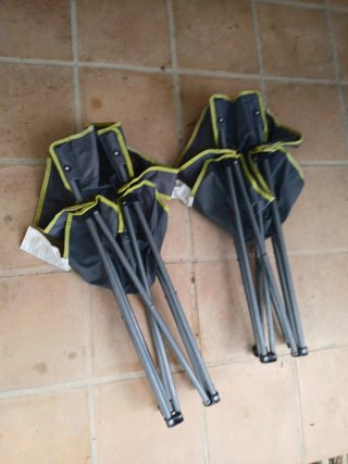 2 Sillas Plegables Camping