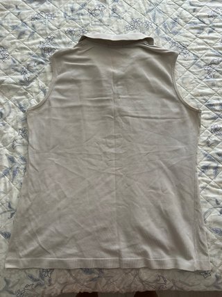 Polo sin mangas Burberry beige