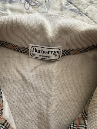 Polo sin mangas Burberry beige
