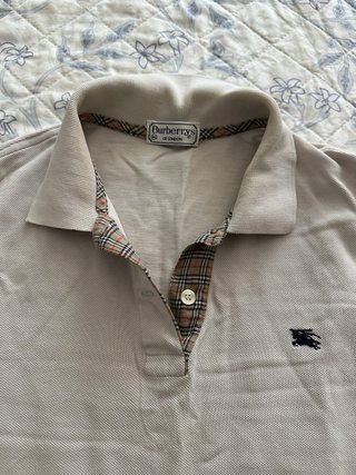 Polo sin mangas Burberry beige