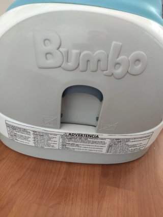 Trona Bumbo azul y blanca
