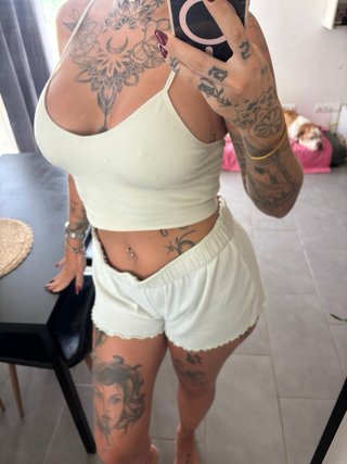 Pijama corto verano verde Talla M