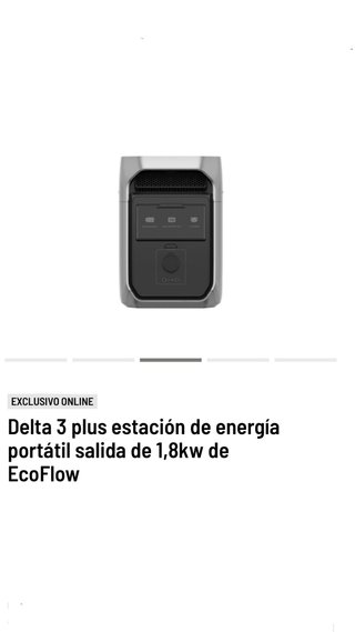 Estación de energía EcoFlow Delta 3 Plus