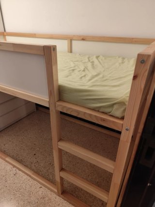 Cama KURA Ikea Reversible