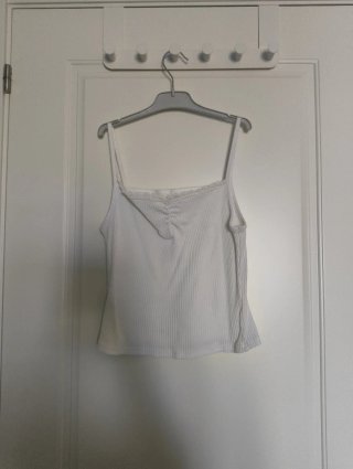 Top blanco mujer tirantes