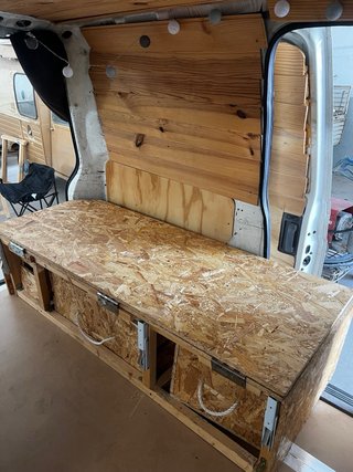 Muebles camper para furgoneta