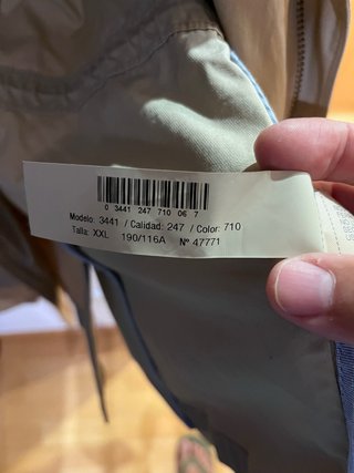 Chaqueta Massimo Dutti Caballero Beige
