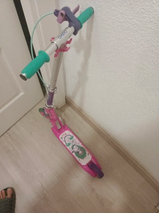 Patinete infantil rosa Oxelo