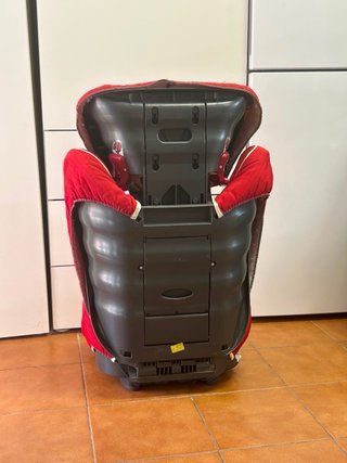 Silla coche para niños roja