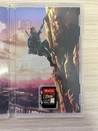 Zelda Breath of the Wild Switch PAL España
