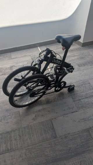 Bicicleta plegable Nilox (Decathlon)