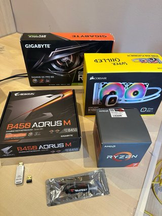 PC Gaming Ryzen 7+RTX 2060+refrigeració líquida