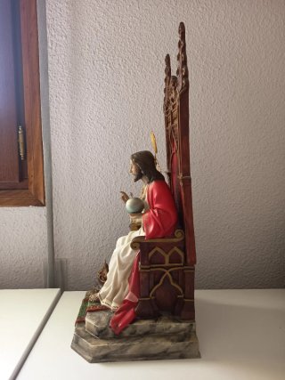 Sagrado Corazón de Jesús entronizado – Arte Cristi