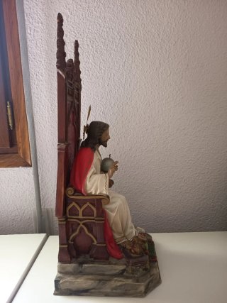 Sagrado Corazón de Jesús entronizado – Arte Cristi