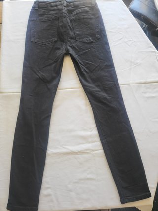 Pantalón vaquero mujer/niña negro roto