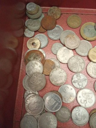 Lote de Monedas Antiguas Variadas