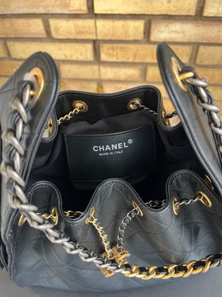 Borsa Chanel Nero e Oro
