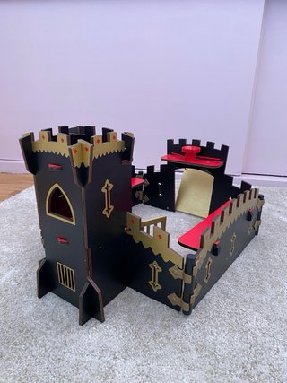 Castillo de juguete desmontable