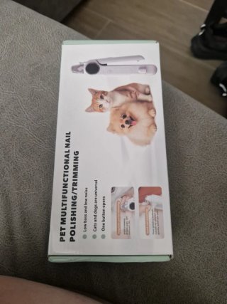 Cortador y pulidor de uñas para mascotas