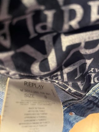 Chaqueta tejana Replay original