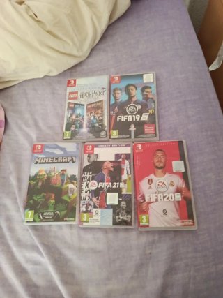 Pack 5 Juegos Nintendo switch