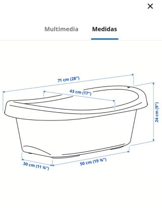 Bañera bebé