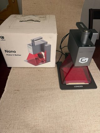 LONGER Nano 6W Grabadora Láser 5000mm/s +Kit NUEVA