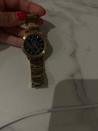 Reloj Massimo Dutti Mujer Negro/Dorado