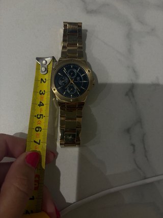 Reloj Massimo Dutti Mujer Negro/Dorado
