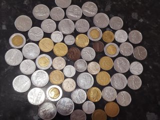 Colección monedas italianas
