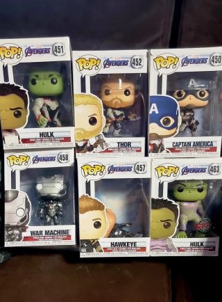 Funko pop con sus cajas 10€ unidad