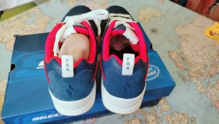 Skechers Zapatillas Deportivas Azul/Rojo, blanco