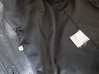 Cazadora de piel auténtica