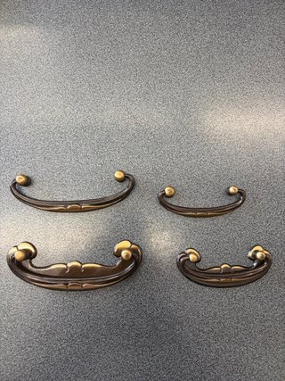 Maniglie in ottone nuove diversi pezzi