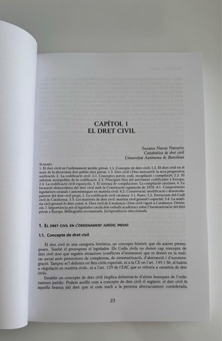 Dret civil. Part general i dret de la persona.