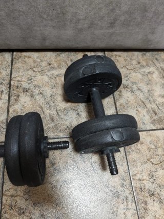 Juego Mancuernas Ajustables Pesas 20kg
