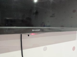 Televisión Sharp Negra