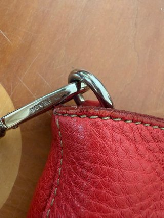 Bolso Prada Rojo Auténtico