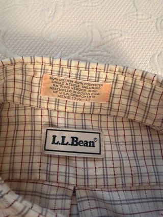 Camicia uomo L.L. Bean a quadri