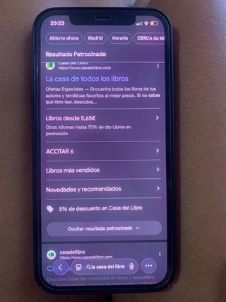 iPhone 12 128GB Negro libre
