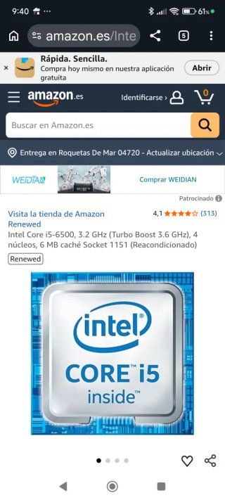 Procesador Intel Core i5-750S