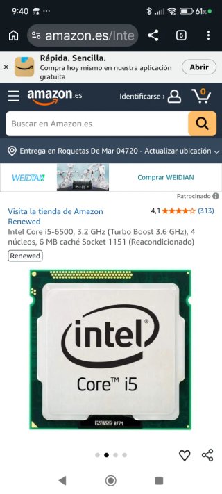 Procesador Intel Core i5-750S