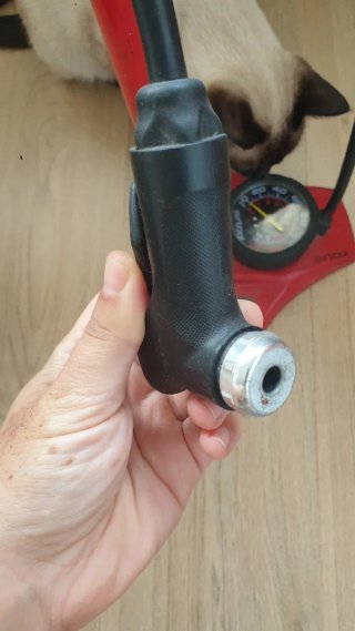Bomba de pie Specialized Air Tool Roja